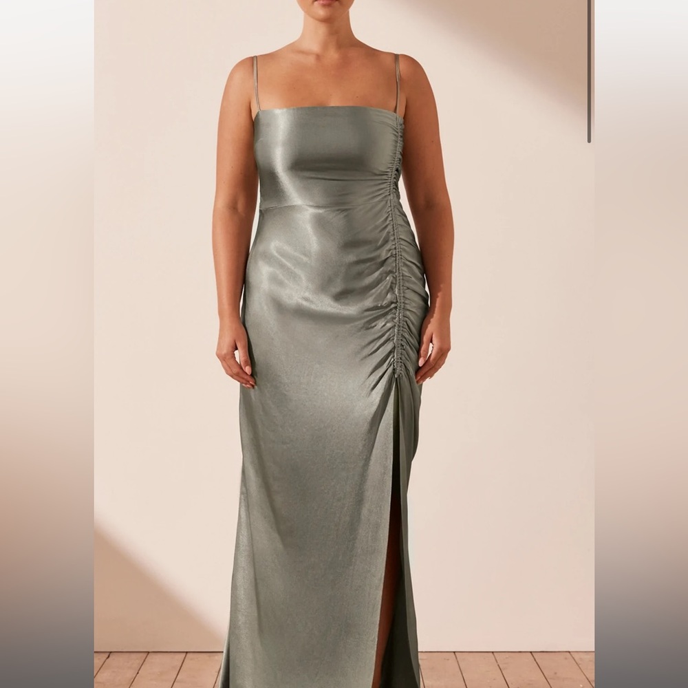 Shona Joy Sage Bridesmaids Dress